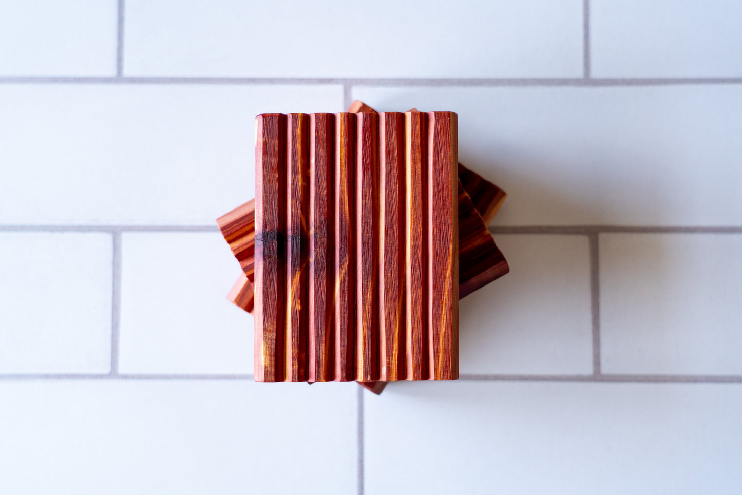 Red Cedar Soap Dish